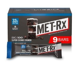 Best for Meal Replacement MET-Rx Big 100 Colossal Protein Bars