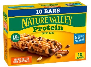 Best Gluten-Free Option Nature Valley Protein Chewy Bars