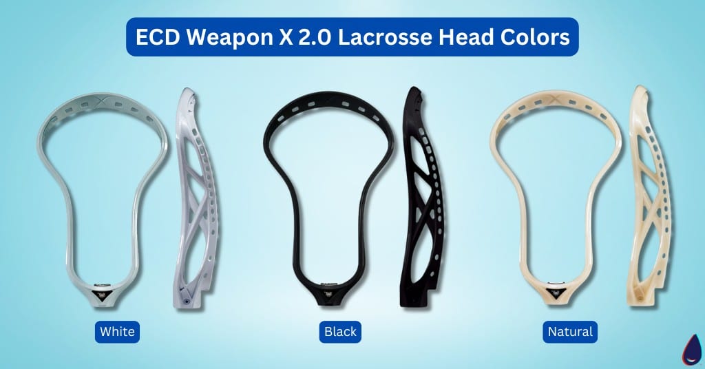 ECD Weapon X 2.0 Lacrosse Head Colors