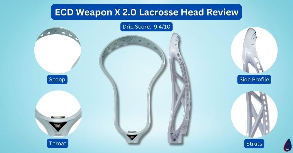ECD Weapon X 2.0 Lacrosse Head Review