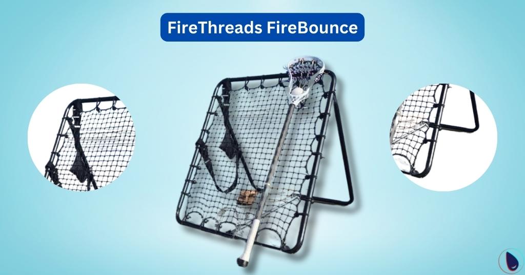 FireThreads FireBounce Transportable Lacrosse Rebounder