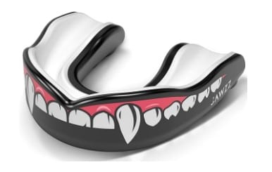 Intimidation Jawzz White Silverback Teeth Mouth guard