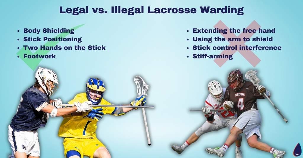 Legal vs. Illegal Lacrosse Warding