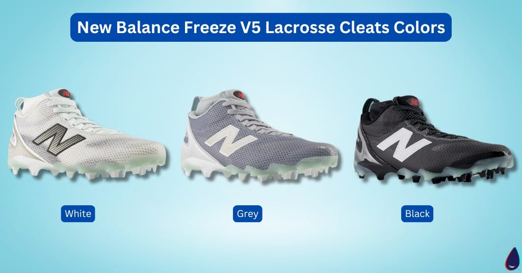 New Balance Freeze V5 Lacrosse Cleats Colors