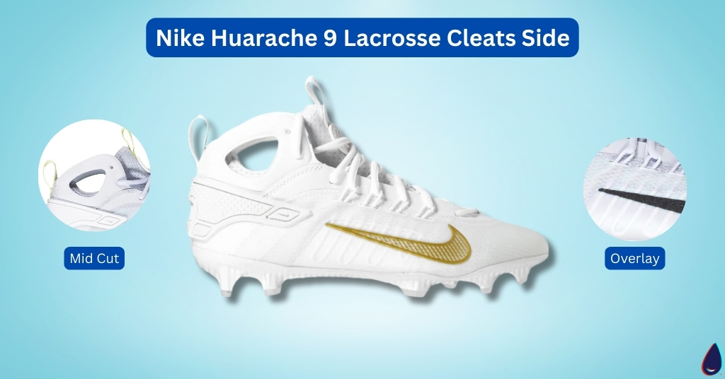 New Balance Freeze V5 Lacrosse Cleats Side