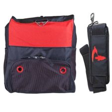 Predator Sports Vyper Lacrosse Equipment Gear Bag Red Pocket