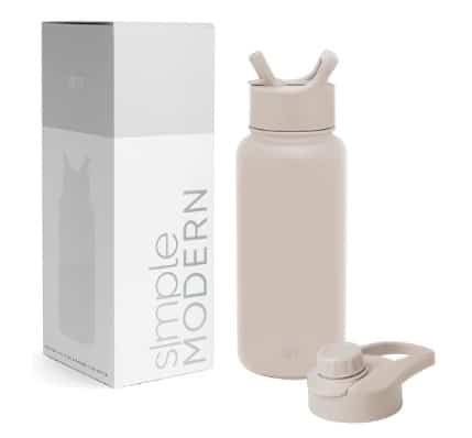Simple Modern Summit Water Bottle with Straw Lid (32 oz)