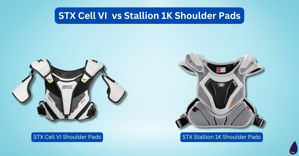 STX Cell VI  vs Stallion 1K Shoulder Pads