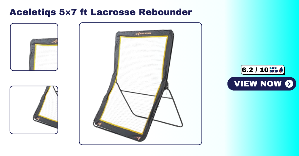 Aceletiqs 5×7 ft Lacrosse Rebounder