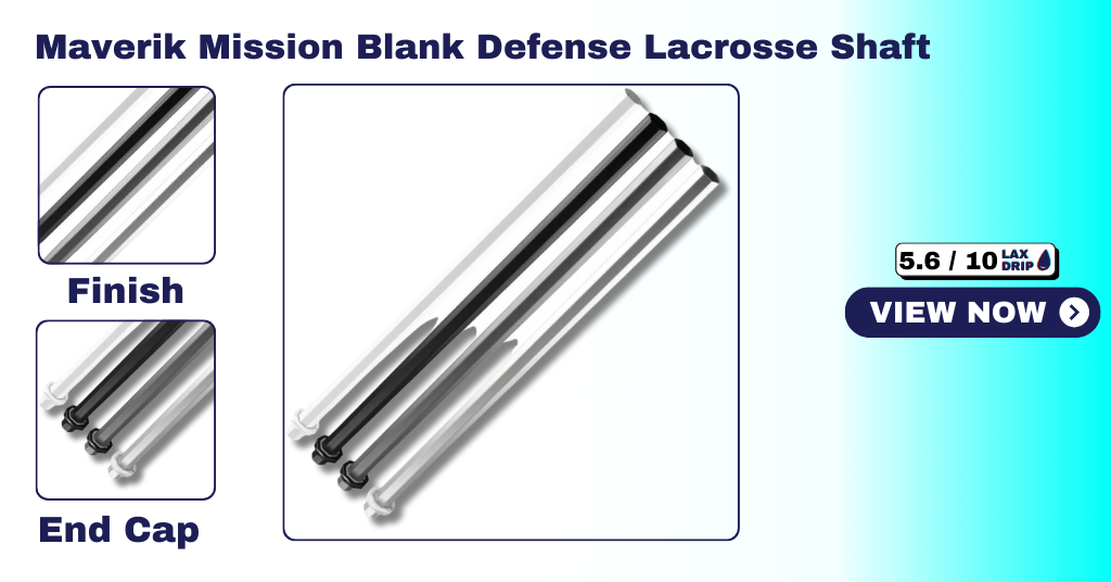Maverik Mission Blank Defense Lacrosse Shaft