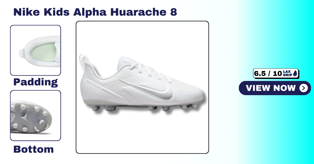 Nike Kids Alpha Huarache 8 Lacrosse Cleats