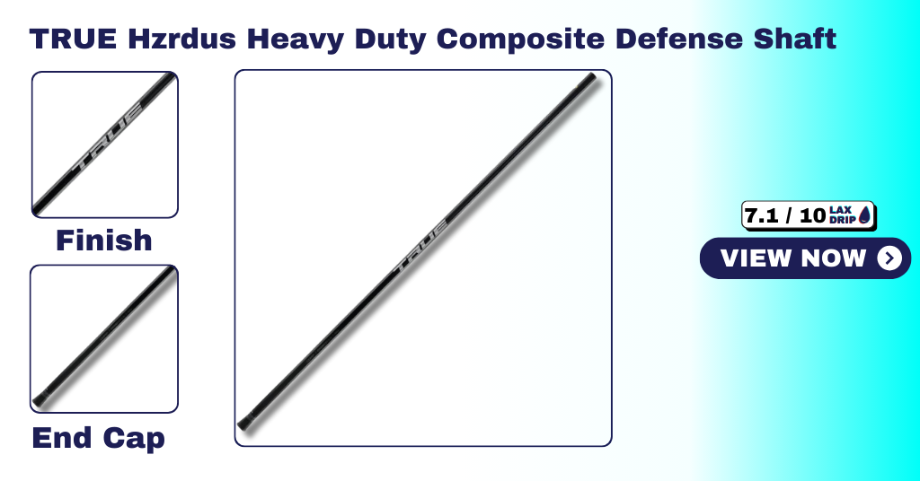 TRUE Hzrdus Heavy Duty Composite Defense Lacrosse Shaft