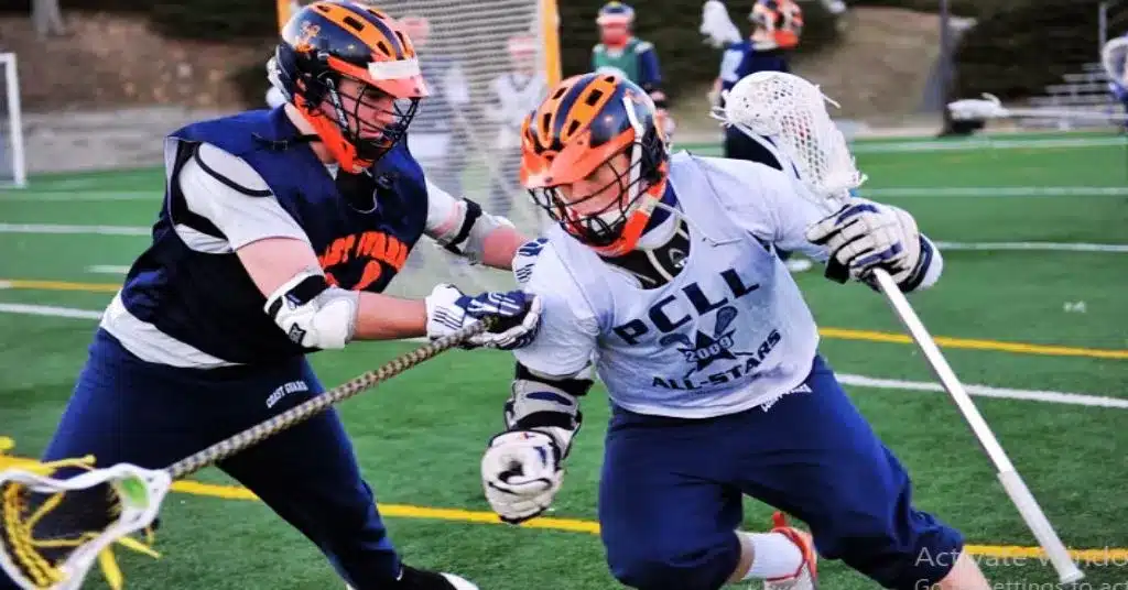 Checking in Lacrosse 