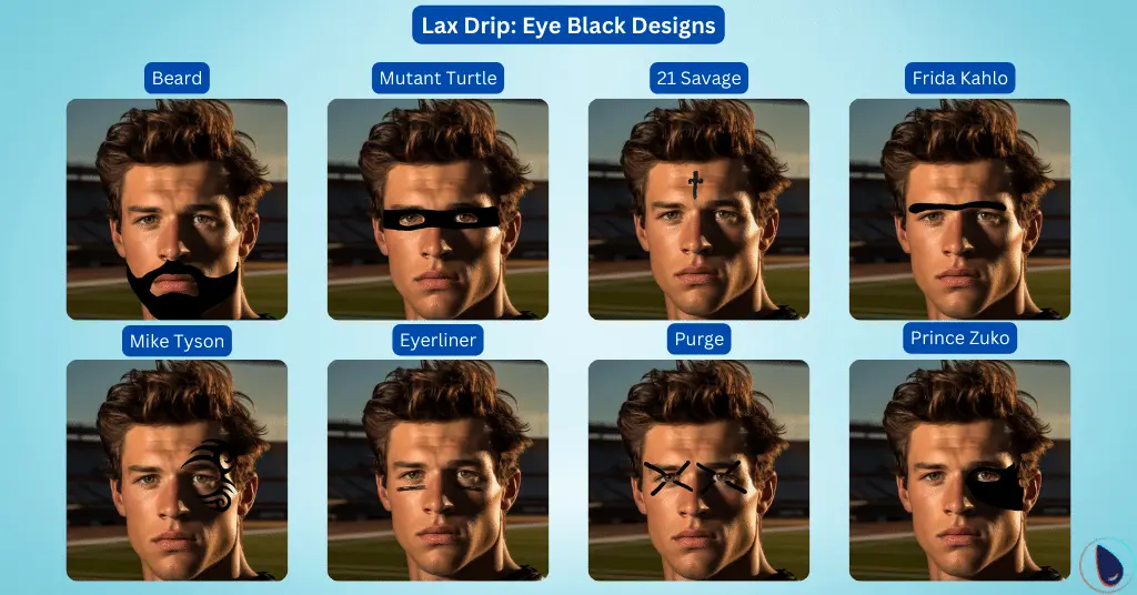 Eye Black Design Set 3