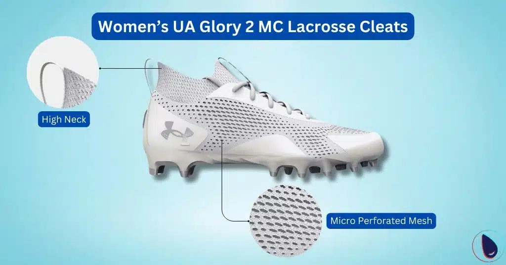 Women's UA Glory 2 MC Lacrosse Cleat 